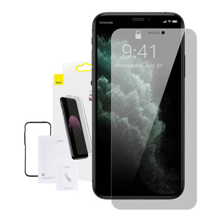 Baseus Vetro Temperato 0.3mm Schermo Intero per iPhone XR/11