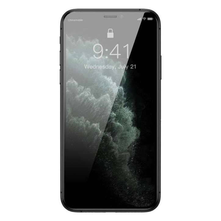 Baseus Vetro Temperato 0.3mm Schermo Intero per iPhone XR/11