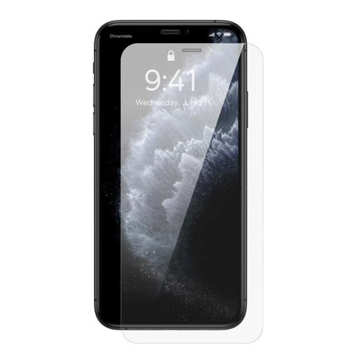 Baseus Pellicola Vetro Temperato 2 Pezzi per iPhone XS Max/11 Pro Max 6.5"