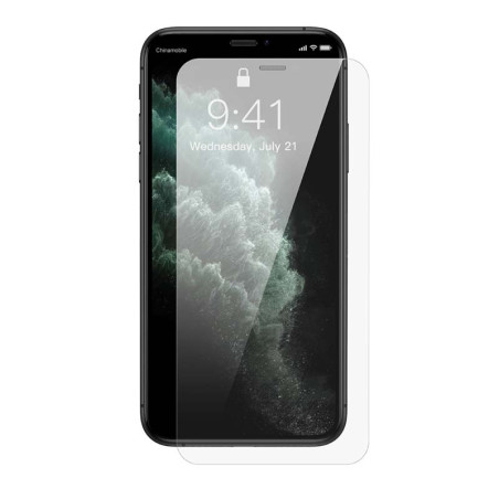 Baseus Pellicola Vetro Temperato 2 Pezzi per iPhone XR/11 6.1"