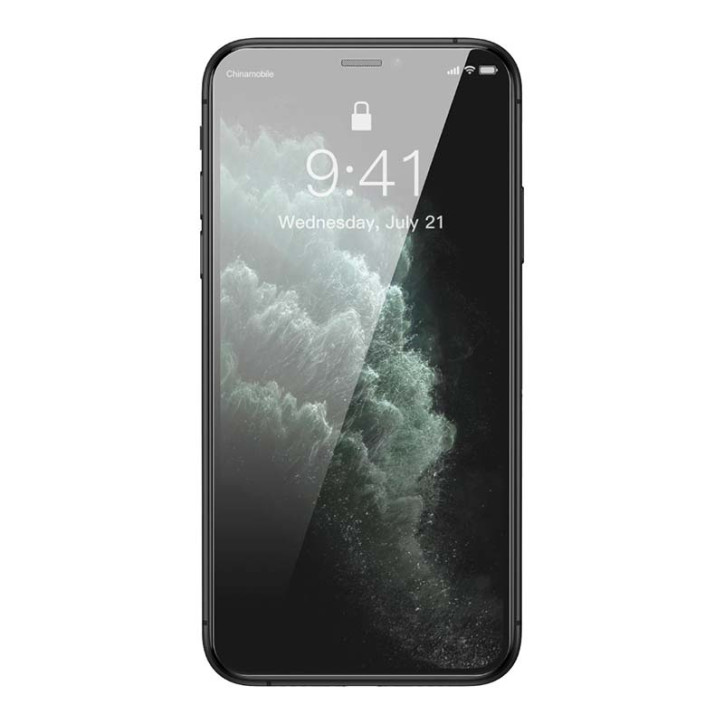 Baseus Pellicola Vetro Temperato 2 Pezzi per iPhone XR/11 6.1"