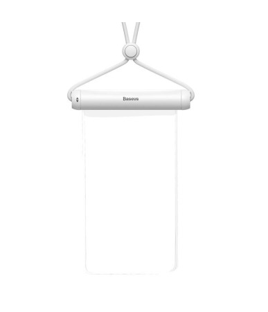 Baseus Cylinder Slide-cover waterproof smartphone bag (white)