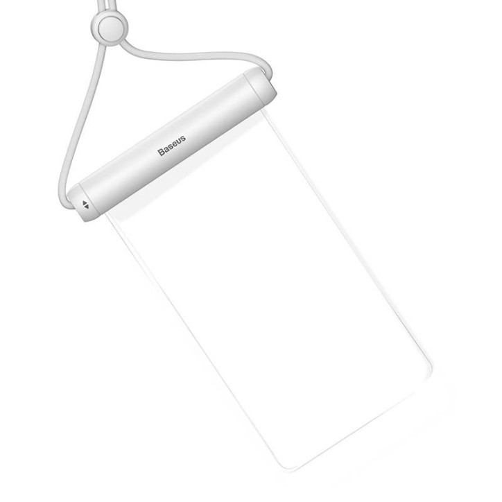 Baseus Cylinder Slide-cover custodia impermeabile per smartphone (Bianco)