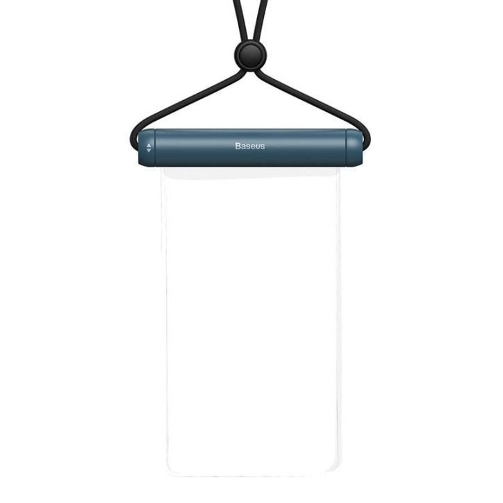 Baseus Cylinder Slide-cover Custodia Impermeabile per Smartphone Blu