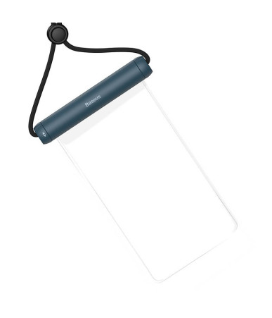 Baseus Cylinder Slide-cover Custodia Impermeabile per Smartphone Blu