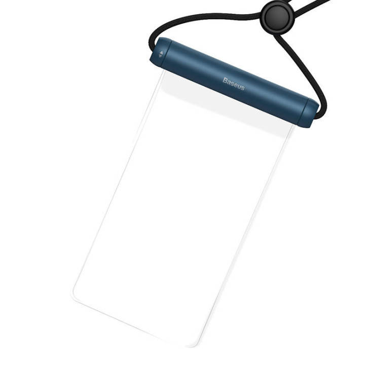 Baseus Cylinder Slide-cover Custodia Impermeabile per Smartphone Blu