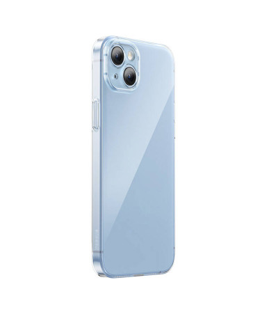 Baseus Crystal Series Case for iPhone 14 Plus + tempered glass