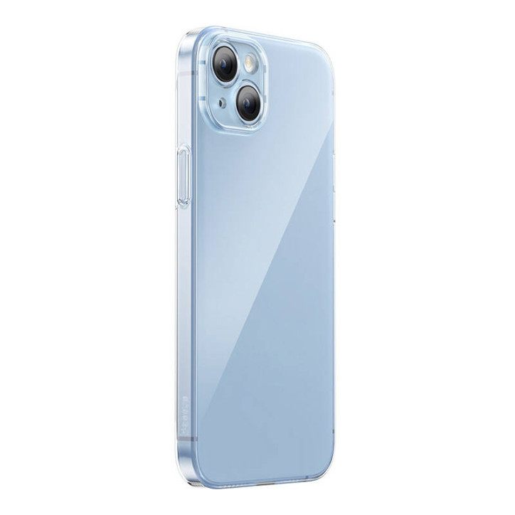 Baseus Crystal Series Cover per iPhone 14 Plus con Vetro Temperato Nero