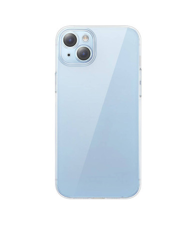 Baseus Crystal Series Case for iPhone 14 Plus + tempered glass
