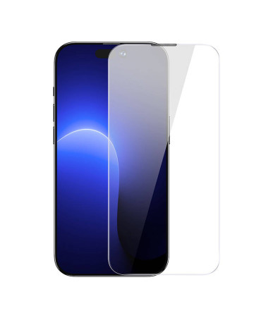 Baseus Crystal Vetro Temperato Anti-Polvere 0.3mm per iPhone 14 Pro (2pz)