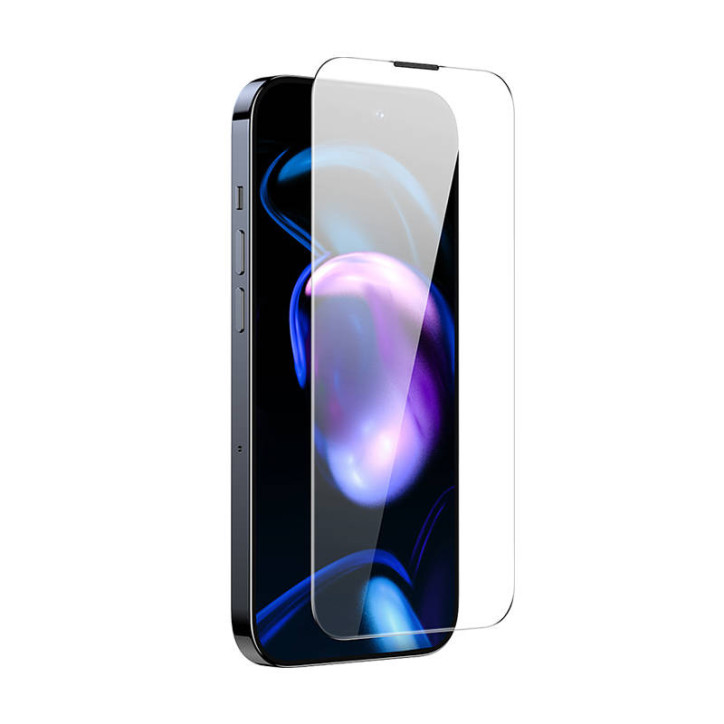 Baseus Crystal Vetro Temperato 0.3mm per iPhone 14 Pro Max (2pz)