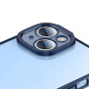 Baseus Glitter Set Cover Trasparente e Vetro Temperato per iPhone 14 Plus Blu