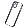 Baseus Glitter Custodia Trasparente e Vetro Temperato per iPhone 14 Plus Nero