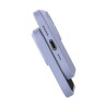 Baseus Cover in Silicone per iPhone 14 Plus (Lavanda) + Vetro Temperato + Kit Pulizia