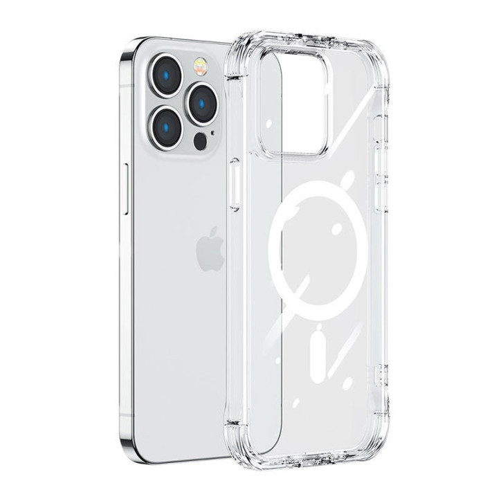 Joyroom JR-14H6 Custodia Magnetica Trasparente per iPhone 14 Pro