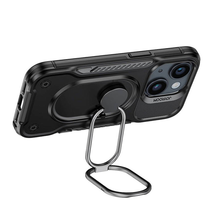 Joyroom JR-14S3 Custodia Nera per iPhone 14 Plus con Stand