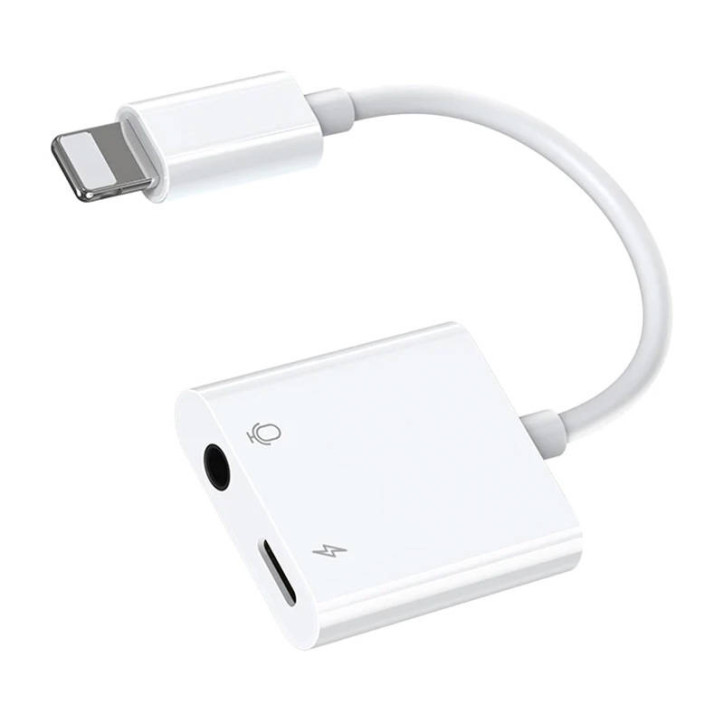 Joyroom Adattatore Audio Lightning / 3.5 mm S-Y105 Bianco