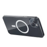 Baseus Magnetic Crystal Clear Cover iPhone 13 con Protezione Schermo in Vetro Temperato e Kit Pulizia Trasparente