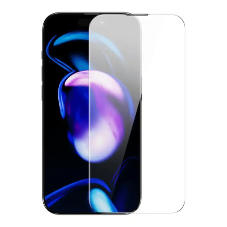 Protezione Schermo Baseus Corning in Vetro Temperato per iPhone 14 Pro con filtro antipolvere integrato