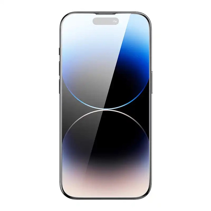 Vetro Temperato Baseus Corning per iPhone 14 Pro con filtro antipolvere integrato
