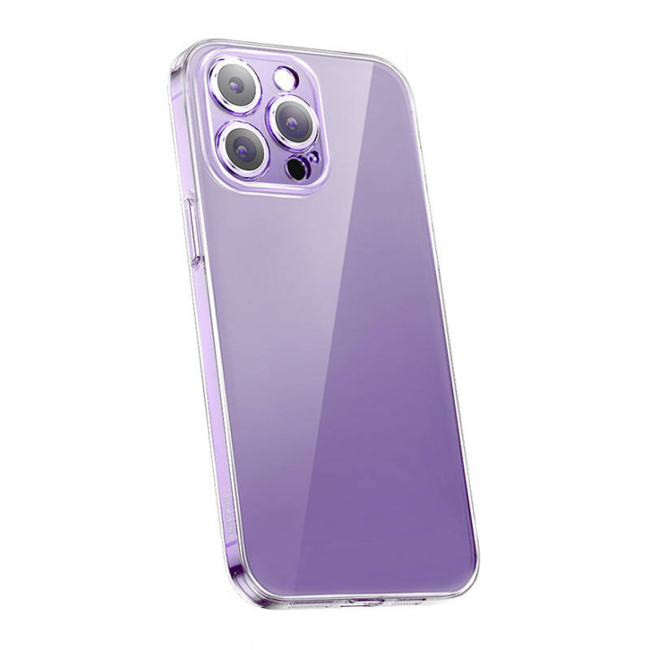 Set Cover Trasparente e Vetro Temperato Baseus Corning per iPhone 14 Pro Max