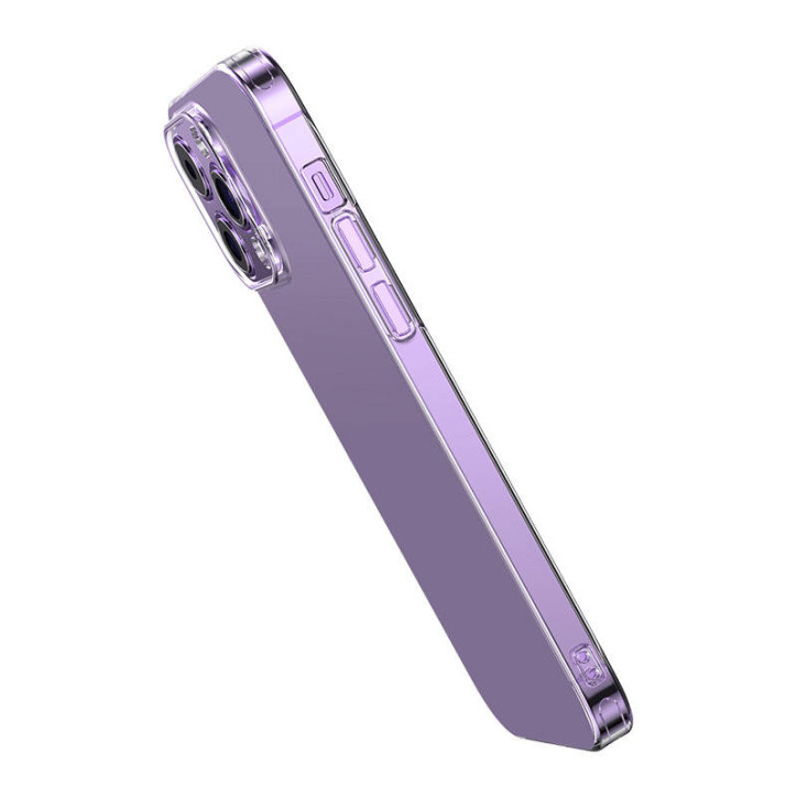 Set Baseus Corning Custodia Trasparente e Vetro Temperato per iPhone 14 Pro Max