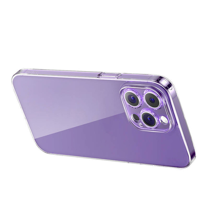 Set Cover Trasparente e Vetro Temperato Baseus Corning per iPhone 14 Pro Max