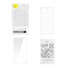 Set Cover Trasparente e Vetro Temperato Baseus Corning per iPhone 14 Plus