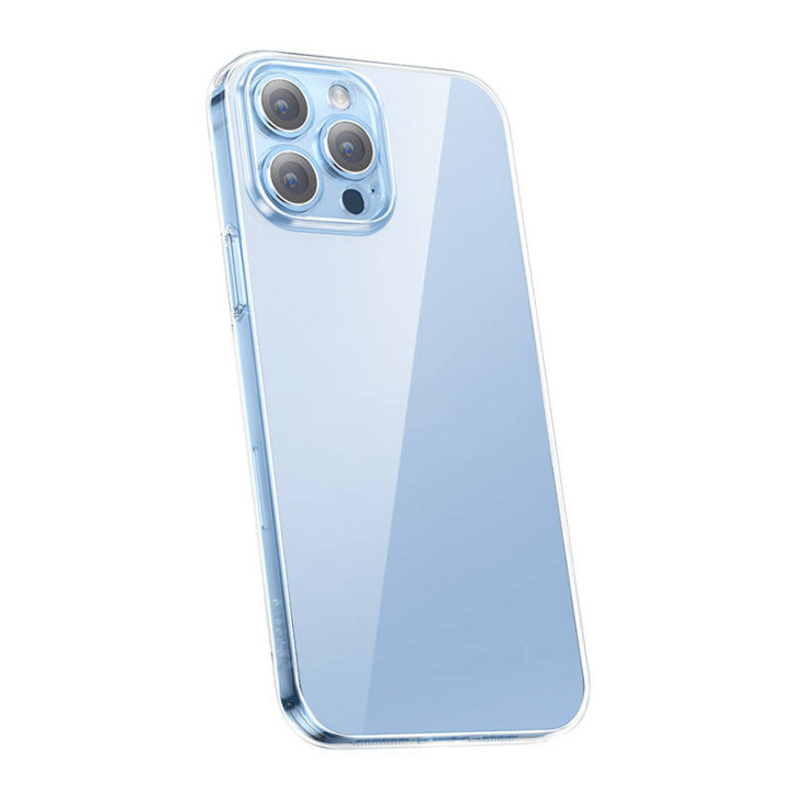 Set Cover Trasparente e Vetro Temperato Baseus Corning per iPhone 13 Pro