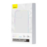 Baseus Set Cover Trasparente e Vetro Temperato Corning per iPhone 13 Pro