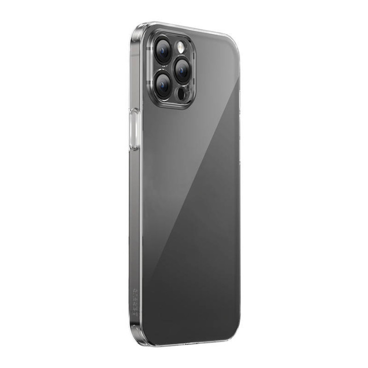 Set Cover Trasparente e Vetro Temperato Baseus Corning per iPhone 12 Pro Max