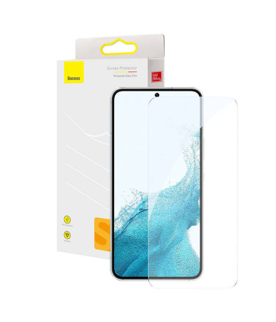 Baseus Vetro Temperato Protezione Schermo per Samsung S23