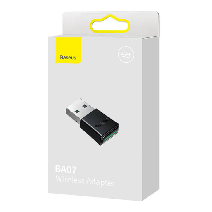 Baseus BA07 Adattatore Bluetooth 5.3 USB Nero