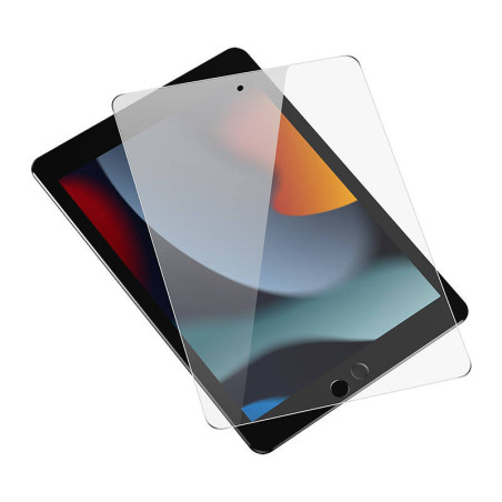 Baseus Vetro Temperato Crystal 0.3mm per iPad Pro/Air3/10.2" 7/8/9 (2pz) + Kit Pulizia