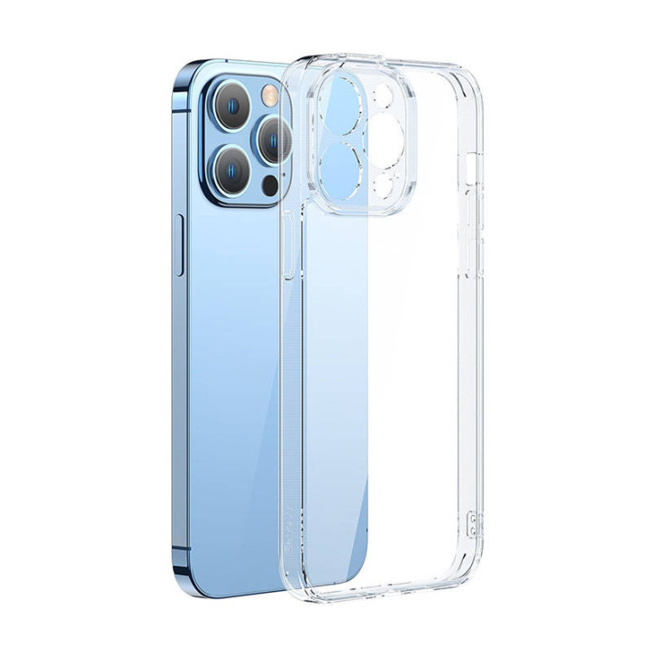 Baseus Set Cover Vetro Trasparente SuperCeramic e Vetro Temperato per iPhone 14 Plus