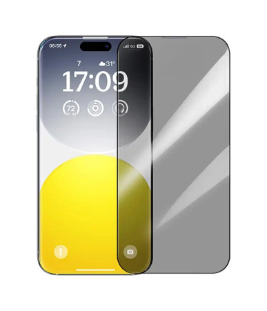 Privacy Protection Tempered Glass Baseus Diamond iPhone 15 Plus