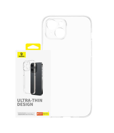 Custodia per iPhone 15 Plus Baseus OS-Lucent Series (Trasparente)