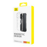 Baseus OS-Lucent Series Custodia Magnetica per iPhone 15 Plus Trasparente