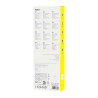 Baseus Smooth Writing Series Active Stylus Bianco con Ricarica Wireless e Cablata