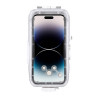 Puluz Custodia Impermeabile Bianca per iPhone 15 Plus/Pro Max/14 Plus/Pro Max/13 Pro Max/12 Pro Max/11 Pro Max