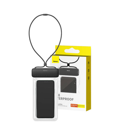 Waterproof phone case Baseus AquaGlide (black)