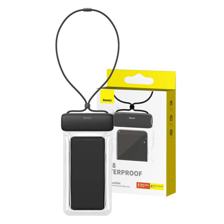 Custodia Impermeabile per Smartphone Baseus AquaGlide Nera