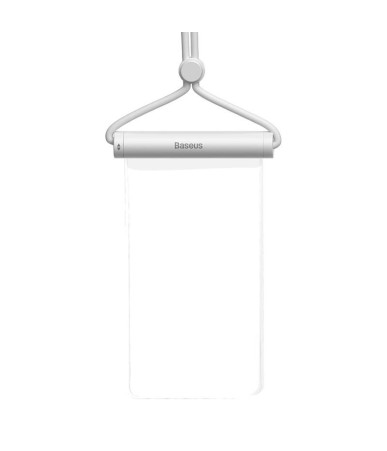 Custodia Impermeabile Baseus AquaGlide con Cylindrical Slide Lock (Bianco)