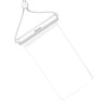 Custodia Impermeabile Baseus AquaGlide con Blocco a Scorrimento Cilindrico (Bianco)