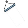 Custodia impermeabile per telefono Baseus AquaGlide con blocco scorrevole cilindrico (Blu)