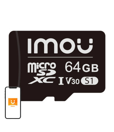 Imou Scheda MicroSDXC 64GB UHS-I U3 V30