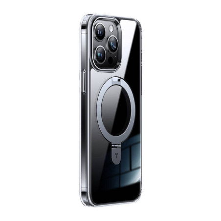 Torras UPRO Ostand Clear Custodia per iPhone 15 Pro Trasparente
