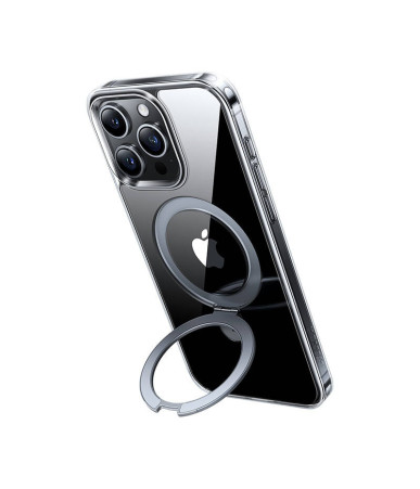 Torras UPRO Ostand Clear Case per iPhone 15 PRO (Trasparente)