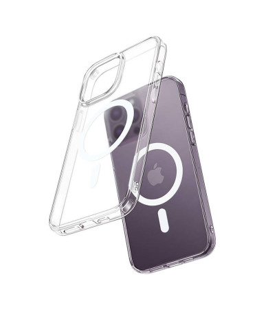 Magnetic case McDodo for iPhone 15 Pro (clear)