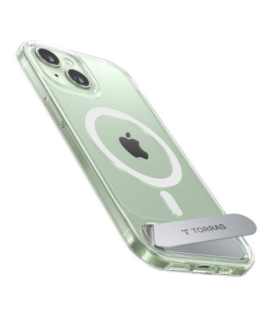 Torras phone case UPRO Pstand for iPhone 15 (transparent